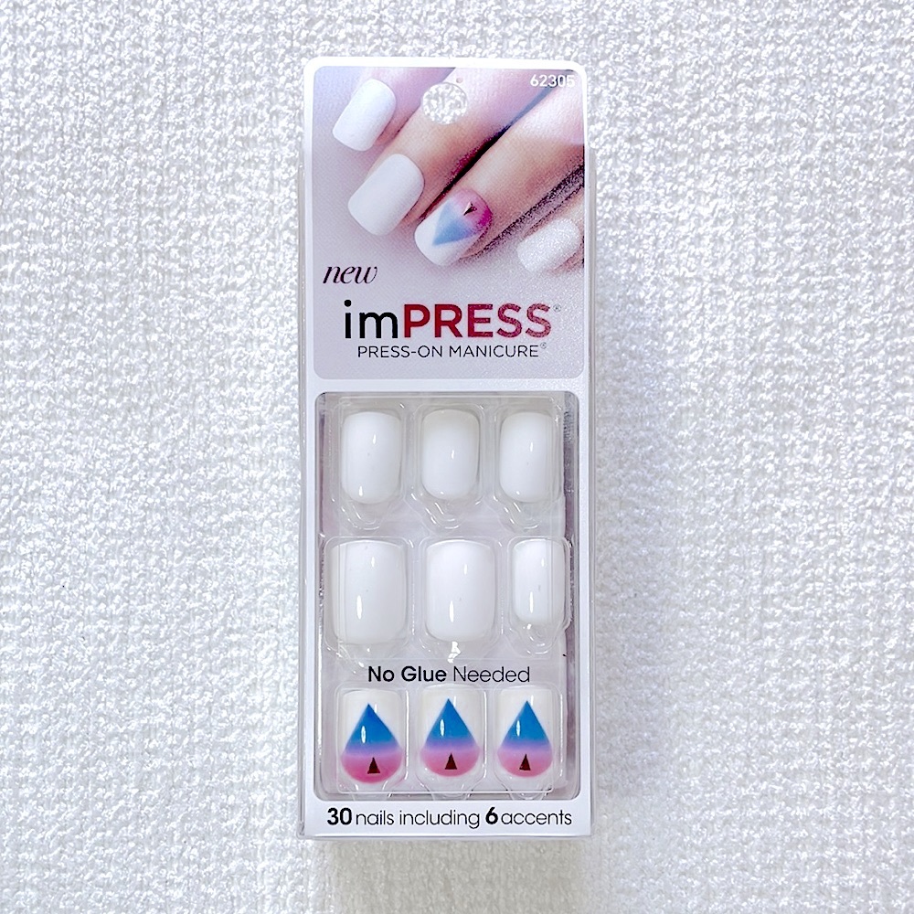 Impress press on nails manicure - Harlem shake